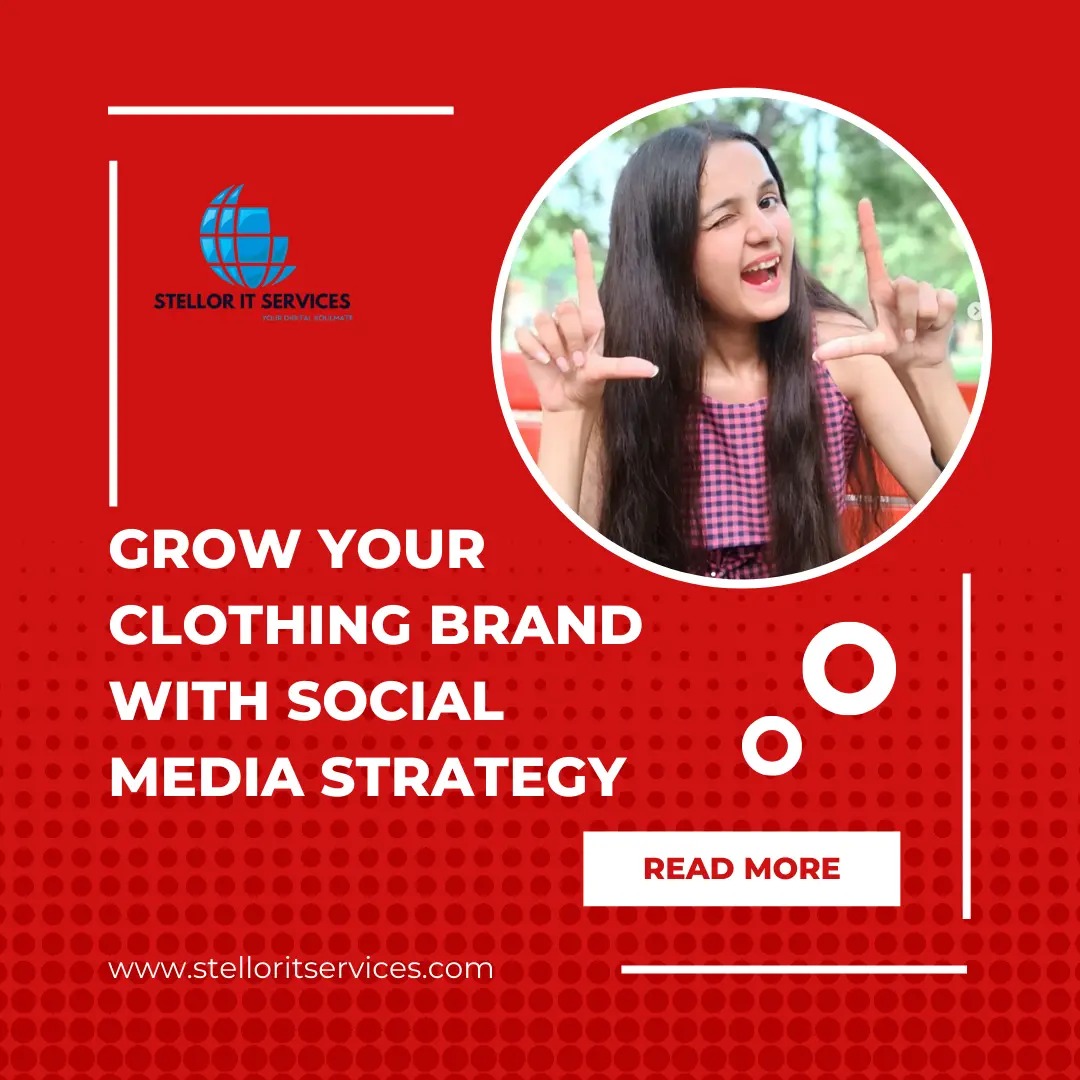 Grow clothing brand with social media